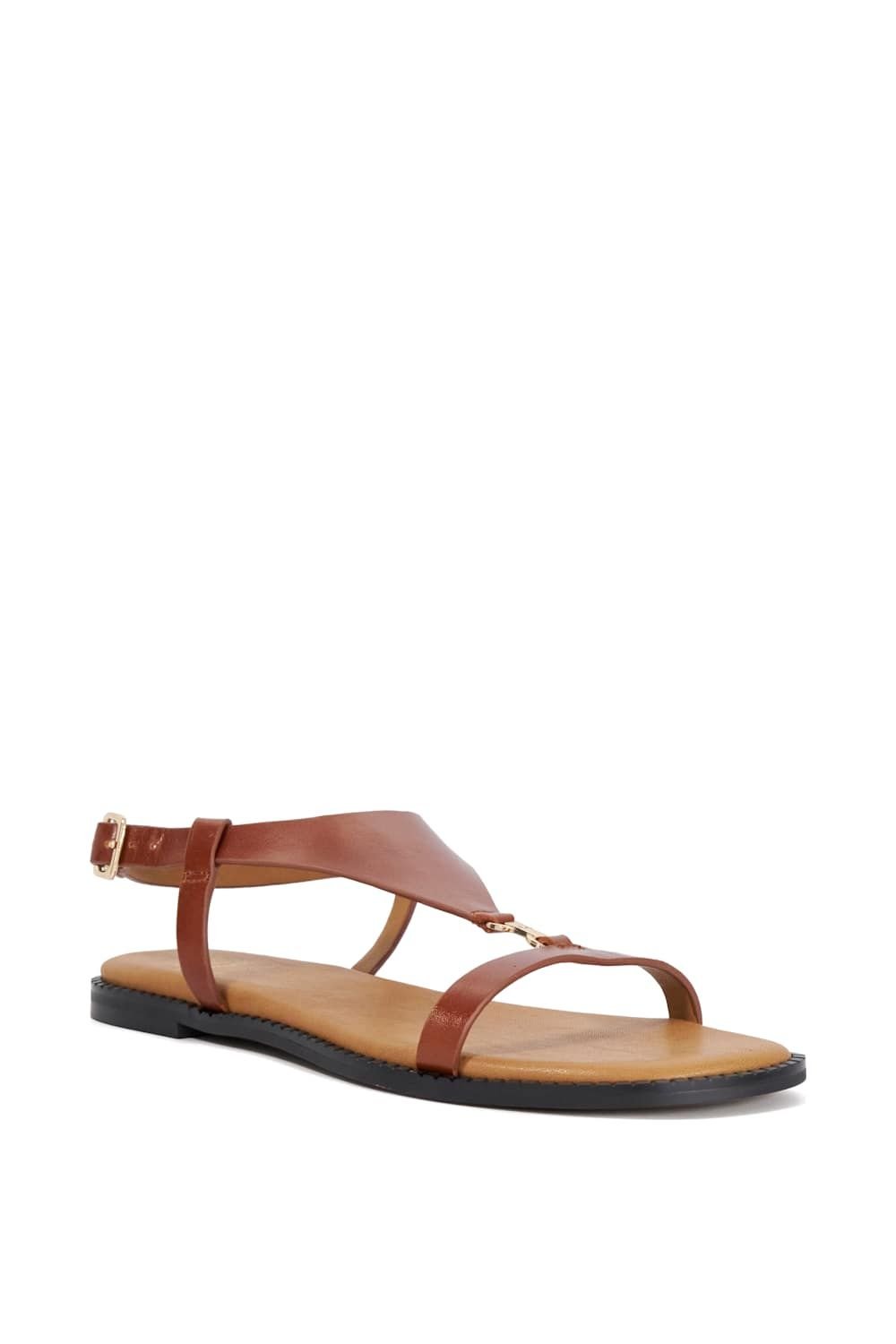 Dune London Dune London Women's 'Laith' Leather Sandals in Brown - 2