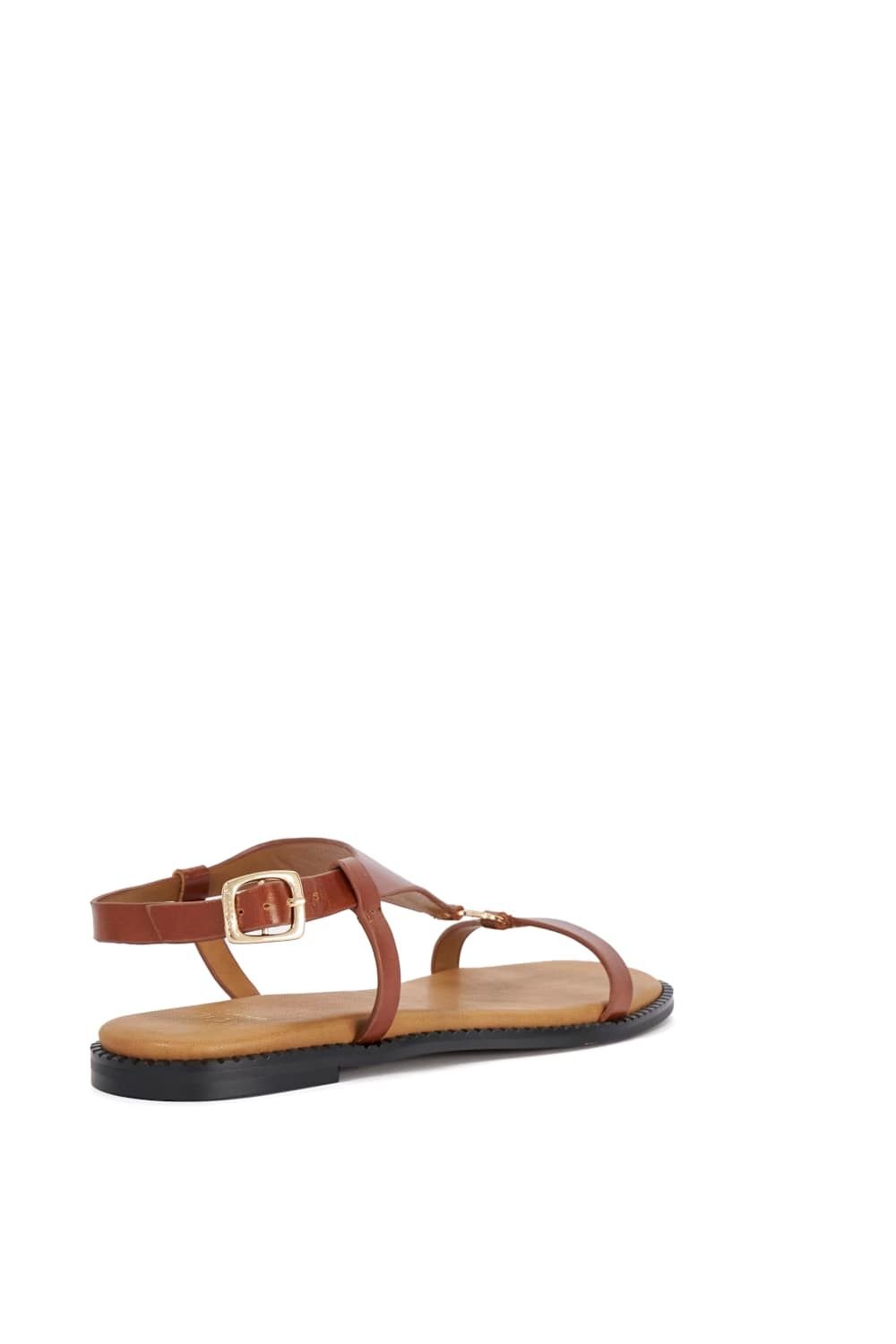 Dune London Dune London Women's 'Laith' Leather Sandals in Brown - 3