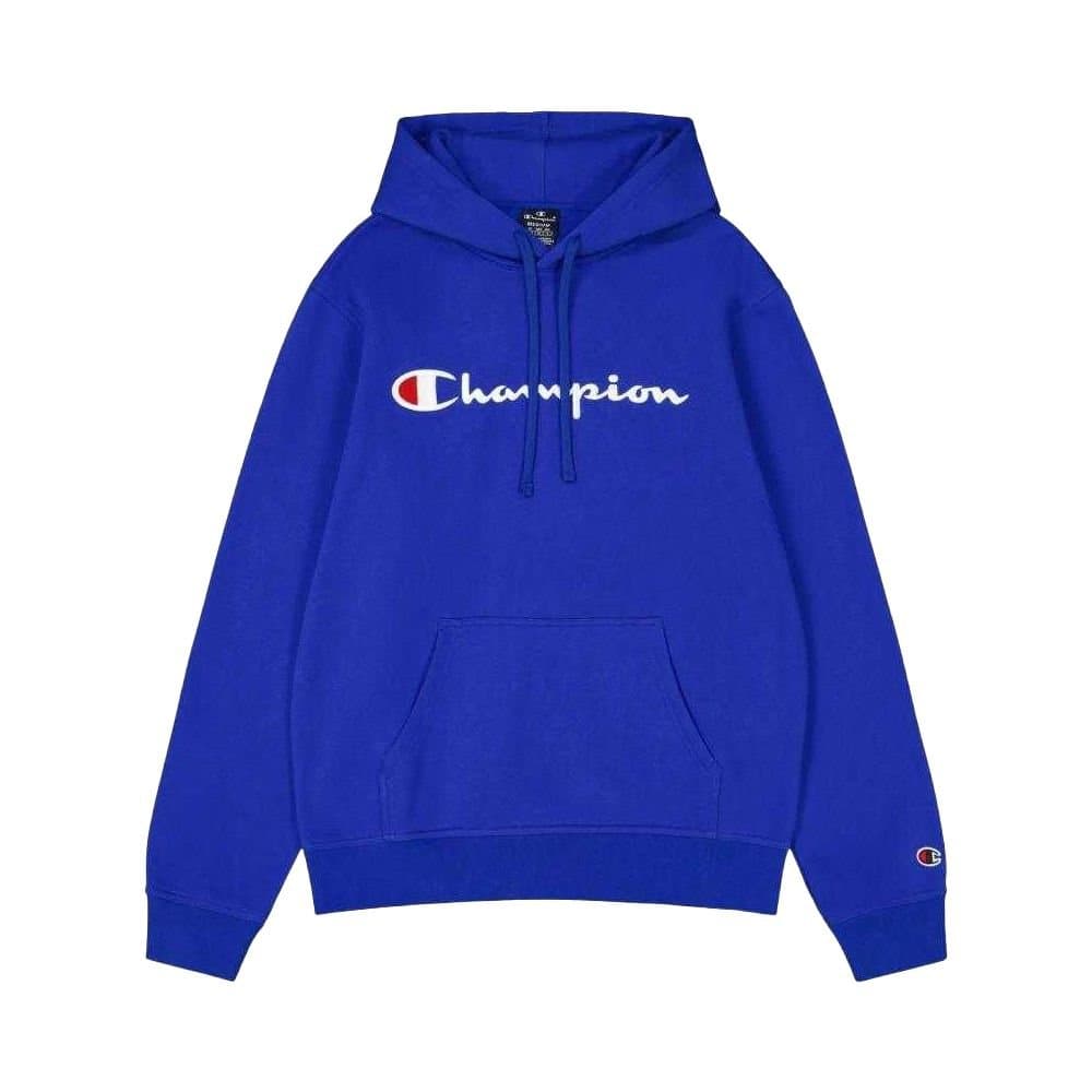 Champion Champion Men's Logo Hoodie in Blue