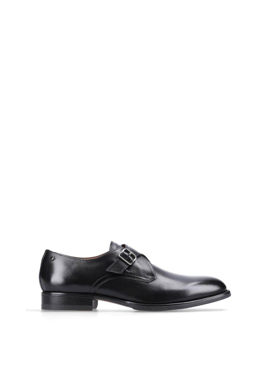 Base London Base London Men's Faraday Single Monk Shoe in Black