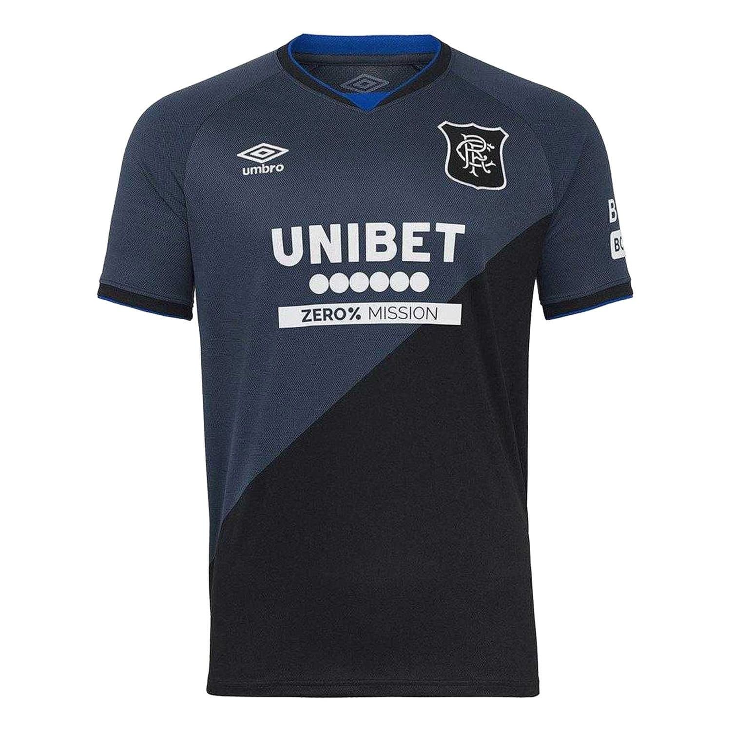 Umbro Umbro Men's 25 26 Rangers FC Short-Sleeved Third Jersey in Navy