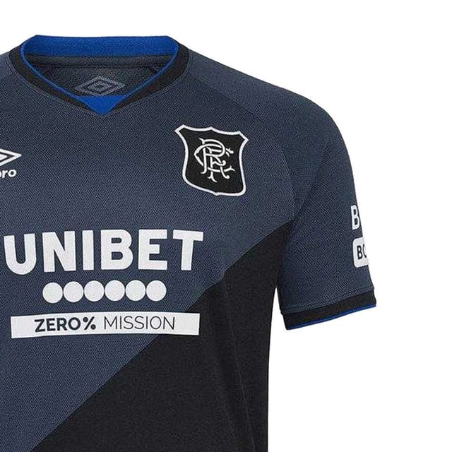 Umbro Umbro Men's 25 26 Rangers FC Short-Sleeved Third Jersey in Navy - 2
