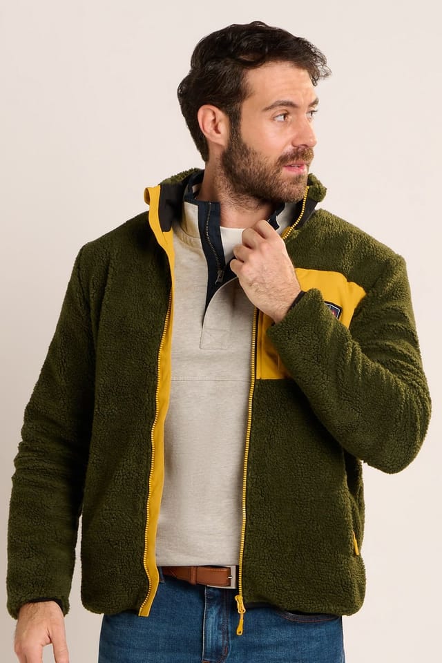 Brakeburn Brakeburn Men's TEVERSHAM JACKET in Khaki - 2