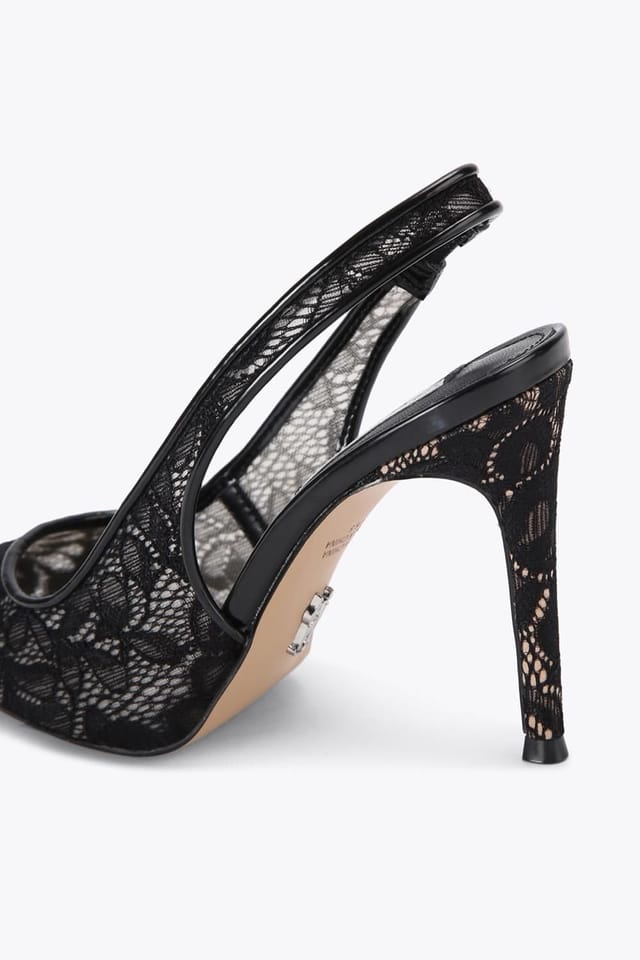 Steve Madden STEVE MADDEN Women's 'Reyes Lace 169' Heels in Black - 3