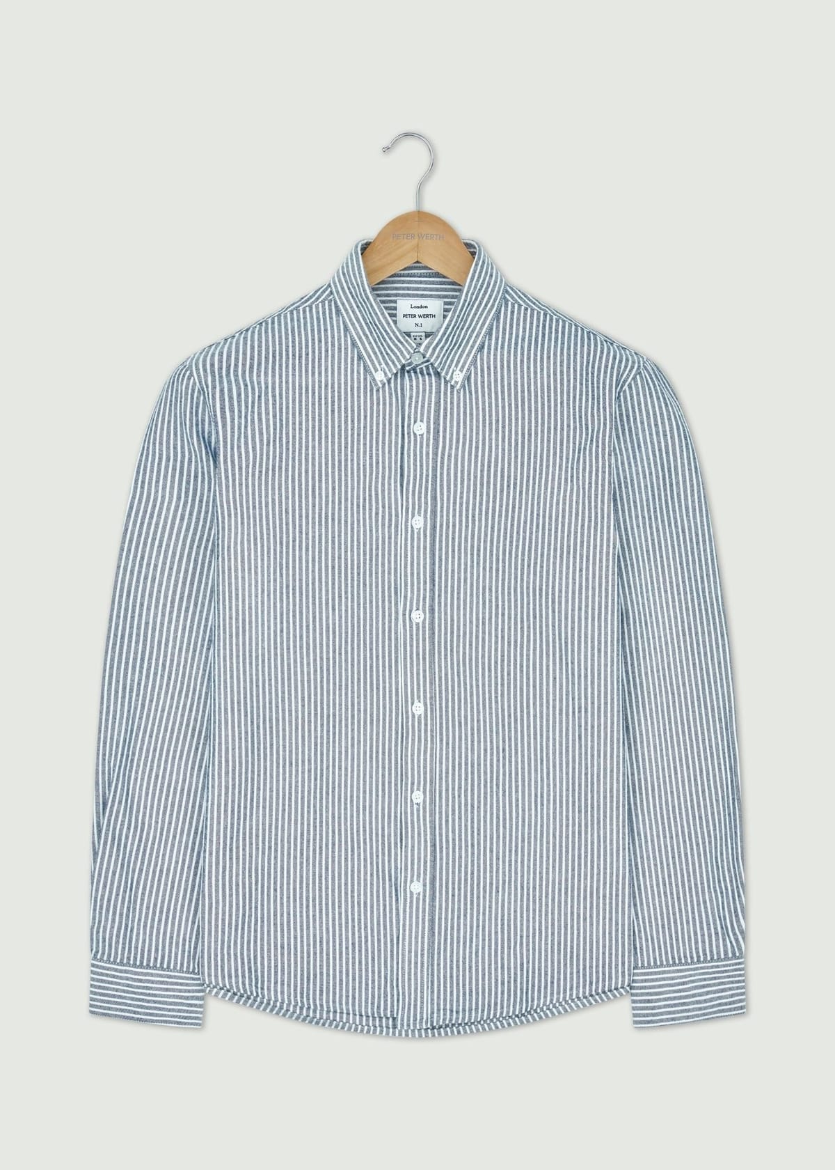 Peter Werth Peter Werth Men's Chateau LS shirt in Navy - 1