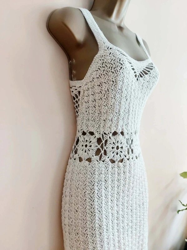 Vintage Dressing Vintage Crochet Dress 6/8 - 1