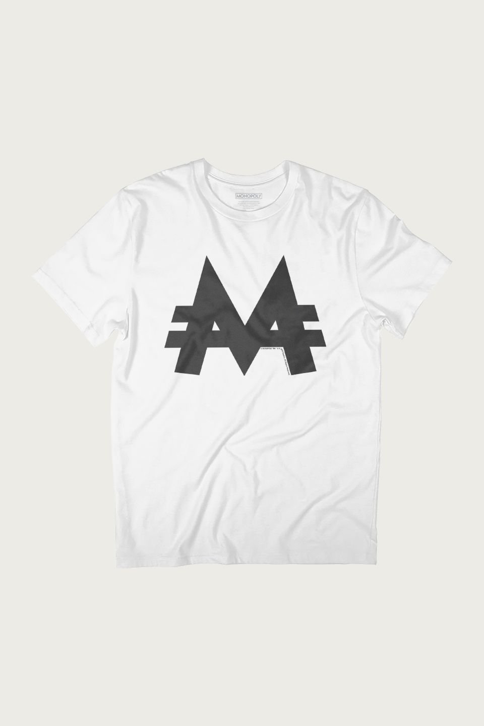 Monopoly Monopoly Men's M Logo T-Shirt in White - 2