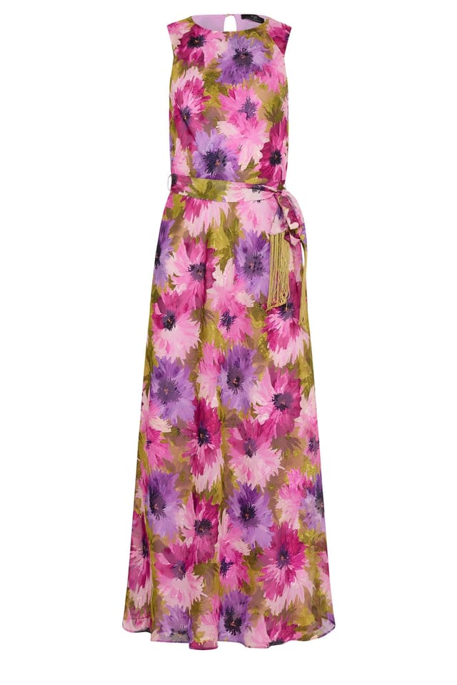 Star by Julien Macdonald Star by Julien Macdonald Women's Floral Tassel Detail Maxi Dress - 2
