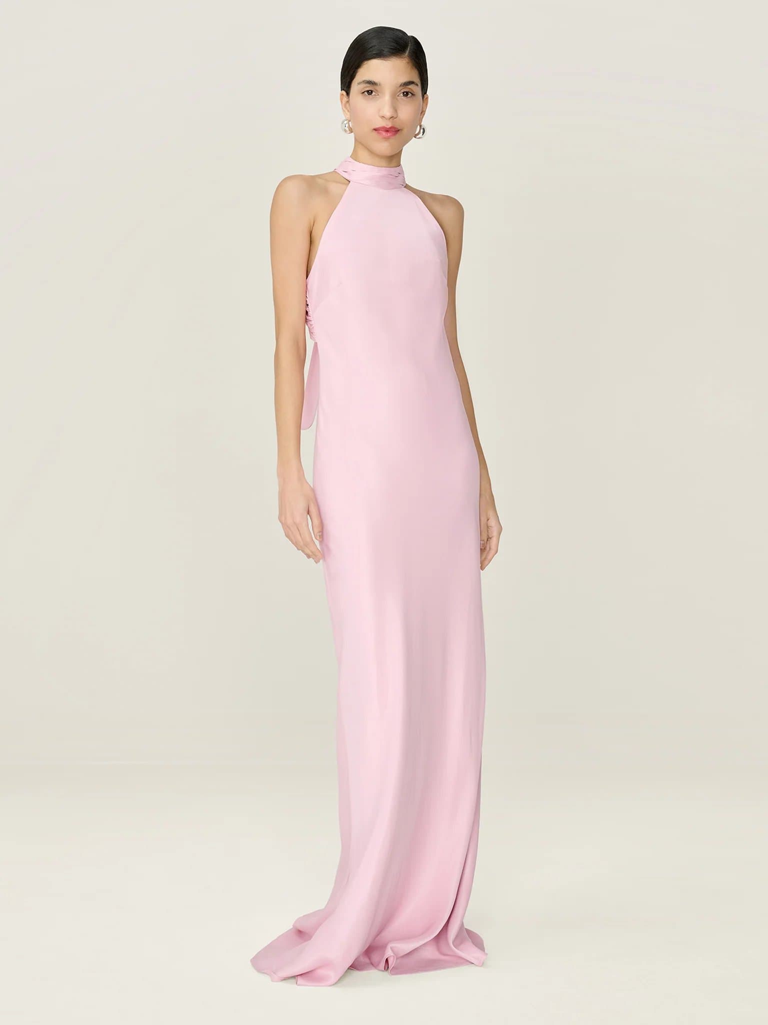 OMNES Milos Dress in Bleached Mauve