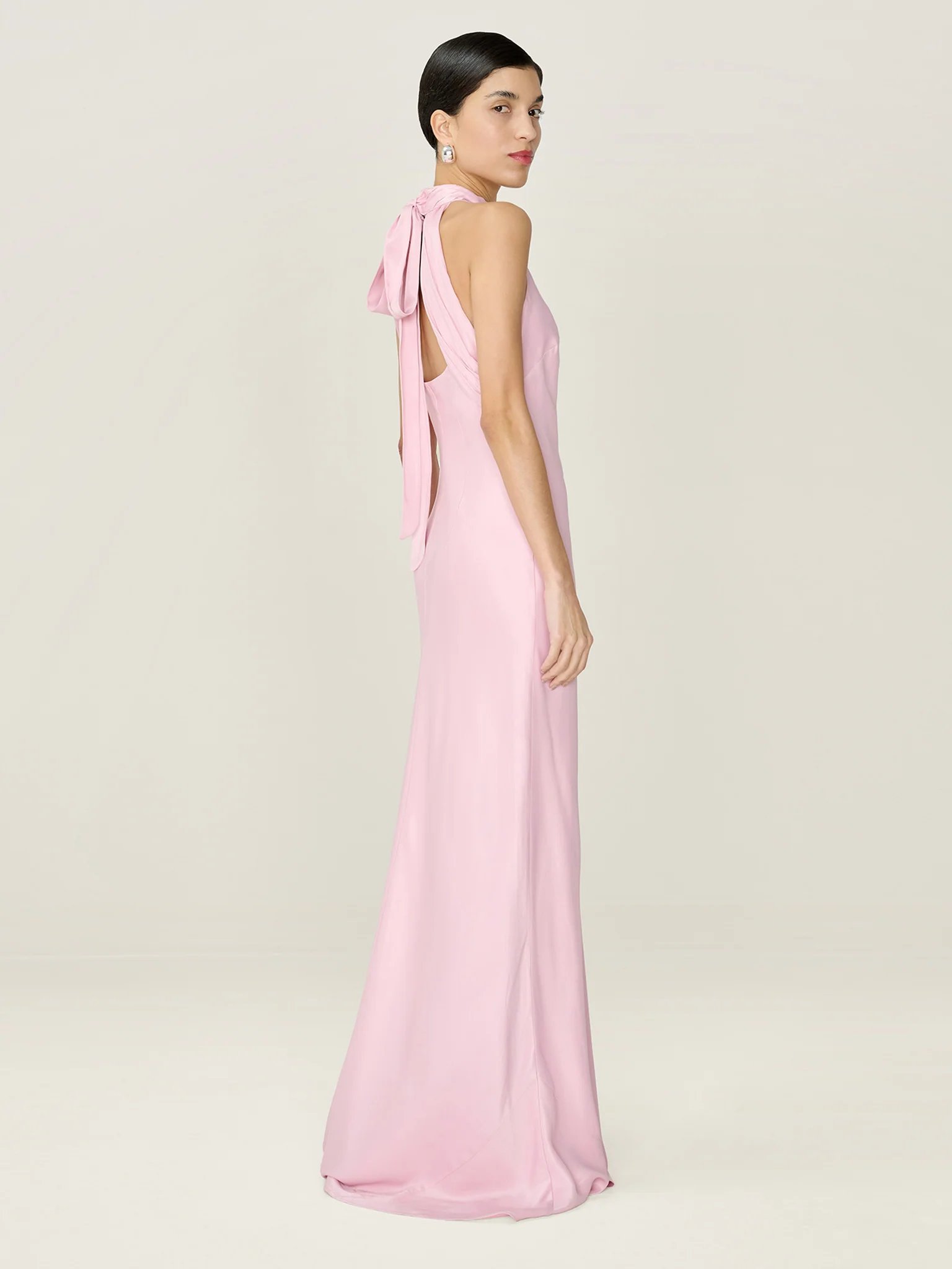 OMNES Milos Dress in Bleached Mauve - 2