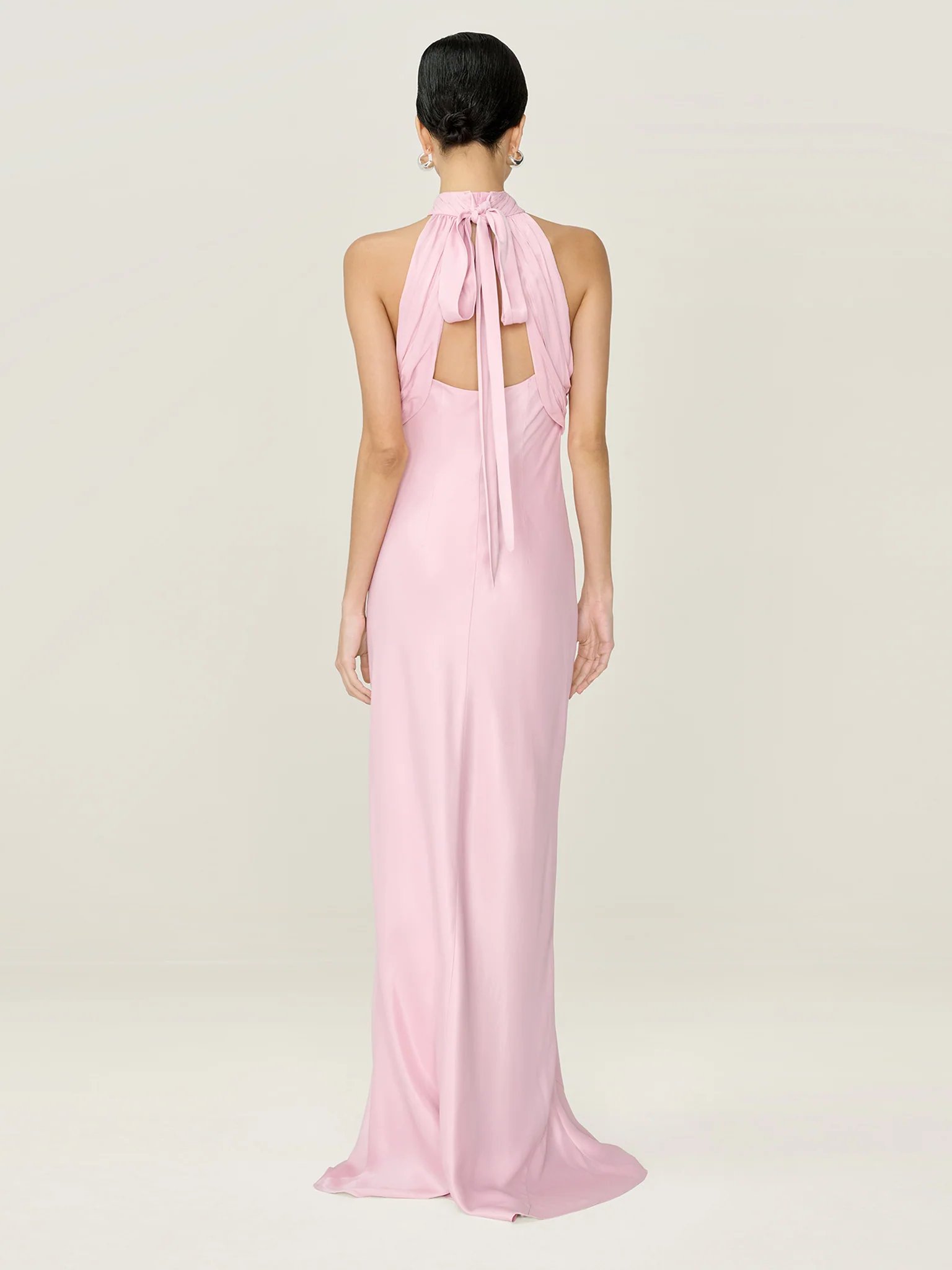 OMNES Milos Dress in Bleached Mauve - 3