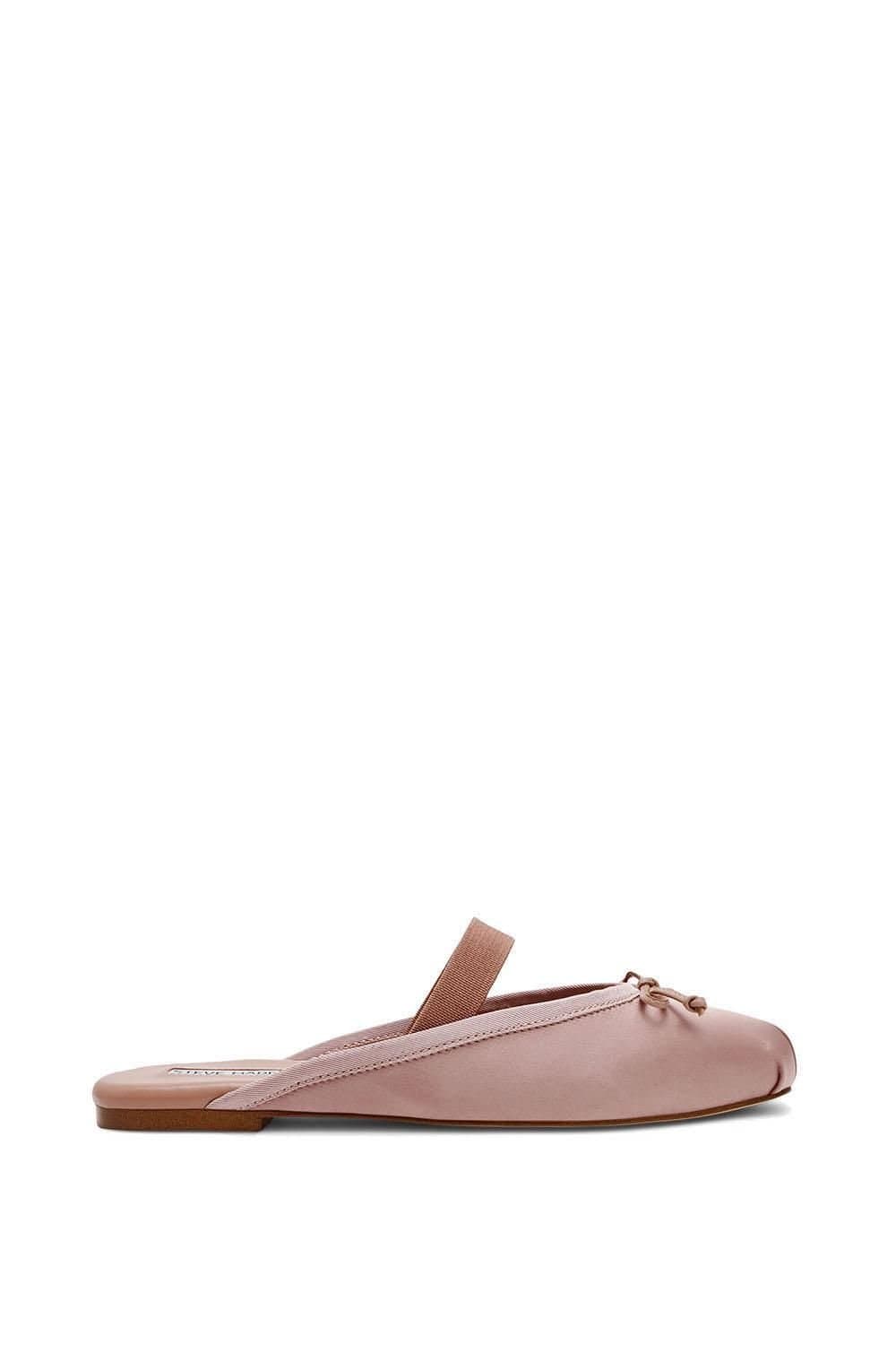 Steve Madden STEVE MADDEN Women's 'Cutesy Blush Satin' Satin Flats in Pink