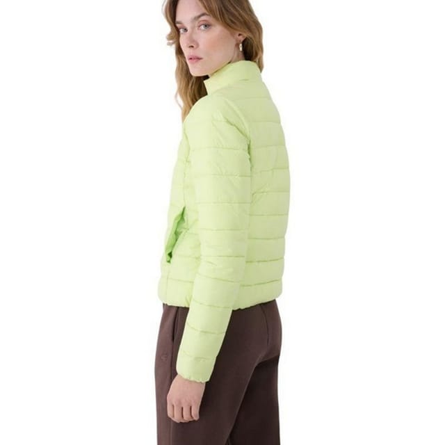 4F 4F Women's WSS25TDJAF533 Padded Jacket in Light Green - 2