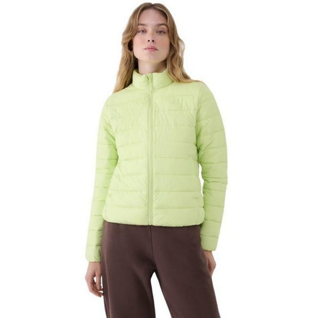 4F 4F Women's WSS25TDJAF533 Padded Jacket in Light Green - 3