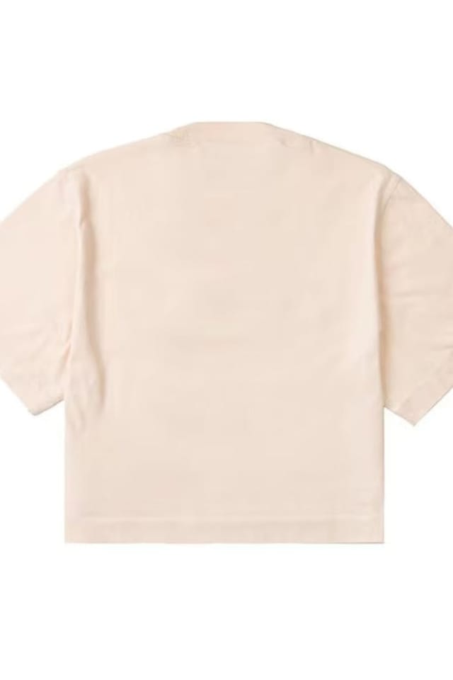 Off-White Off-White Women's Short Sleeve Crew T-shirt in Beige - 2
