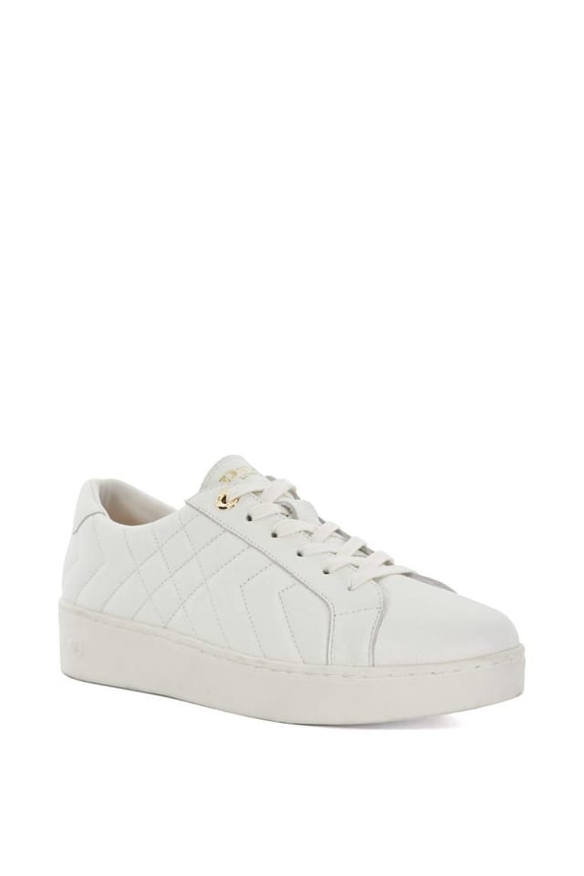Dune London Dune London Women's 'Egent' Leather Trainers in White - 2