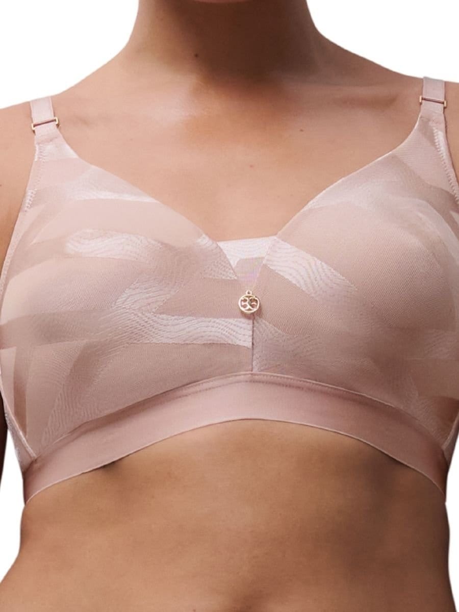 Chantelle Chantelle Women's Glaze Wirefree Support Bra in Pink - 4