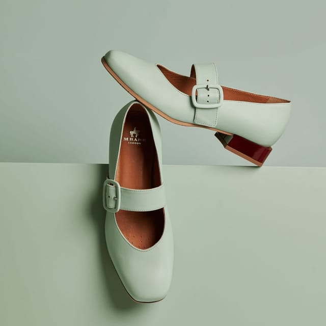 Embassy London Embassy London Women's Bliss - Mint & Red - 2