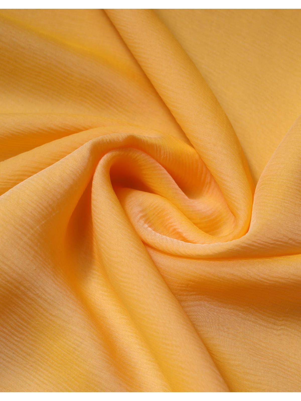 Dolce & Gabbana Dolce & Gabbana Women's Yellow Silk Rectangle Wrap Shawl Scarf - 4