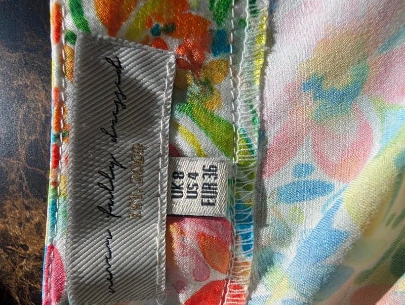 Never Fully Dressed Never Fully Dressed Floral Satin Pleated Midi Skirt – Size 8 spring summer viral wedding guest