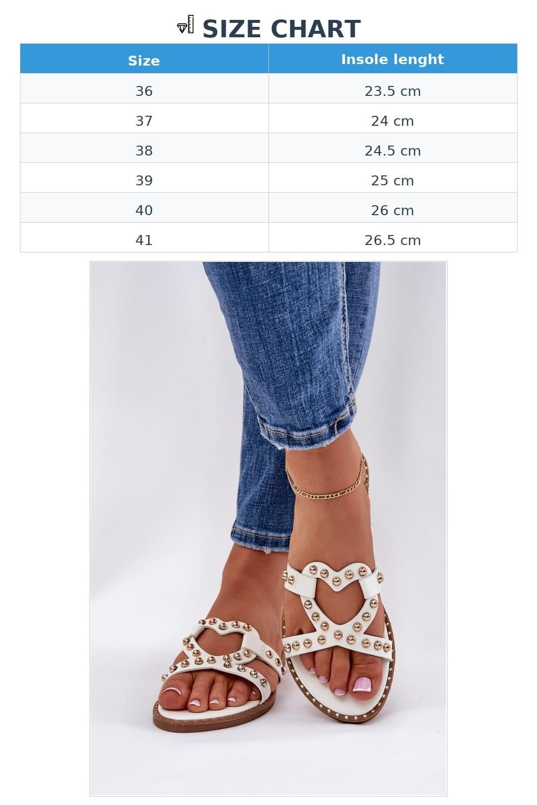 Love Lace Love Lace Women's Cutout Flat Heel Sandals in for Summer Walks in White - 4