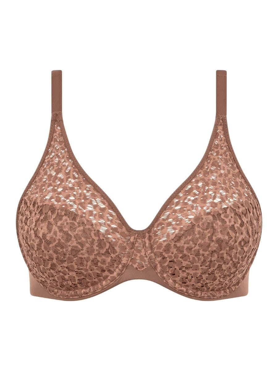 Chantelle Chantelle Women's Easy Feel Norah Covering Moulded Bra in Brown - 4