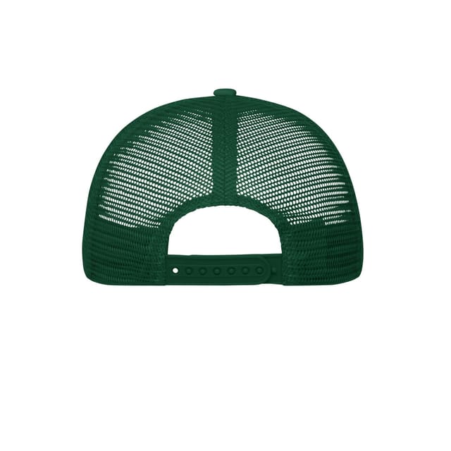 Myrtle Beach Myrtle Beach Men's 5 Panel Polyester Mesh Baseball Cap in Dark Green - 2