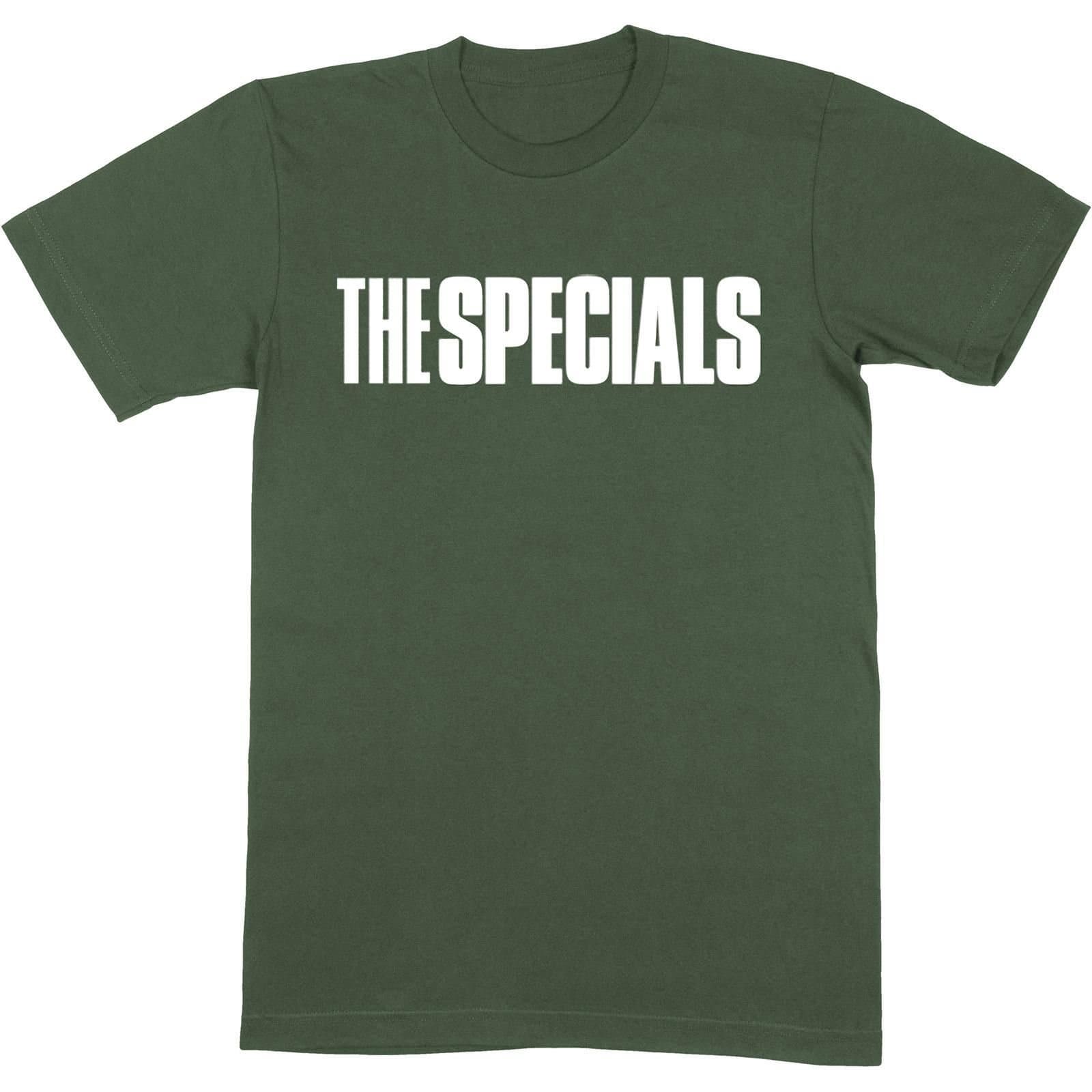 The Specials The Specials Men's Logo Cotton T-Shirt in Green