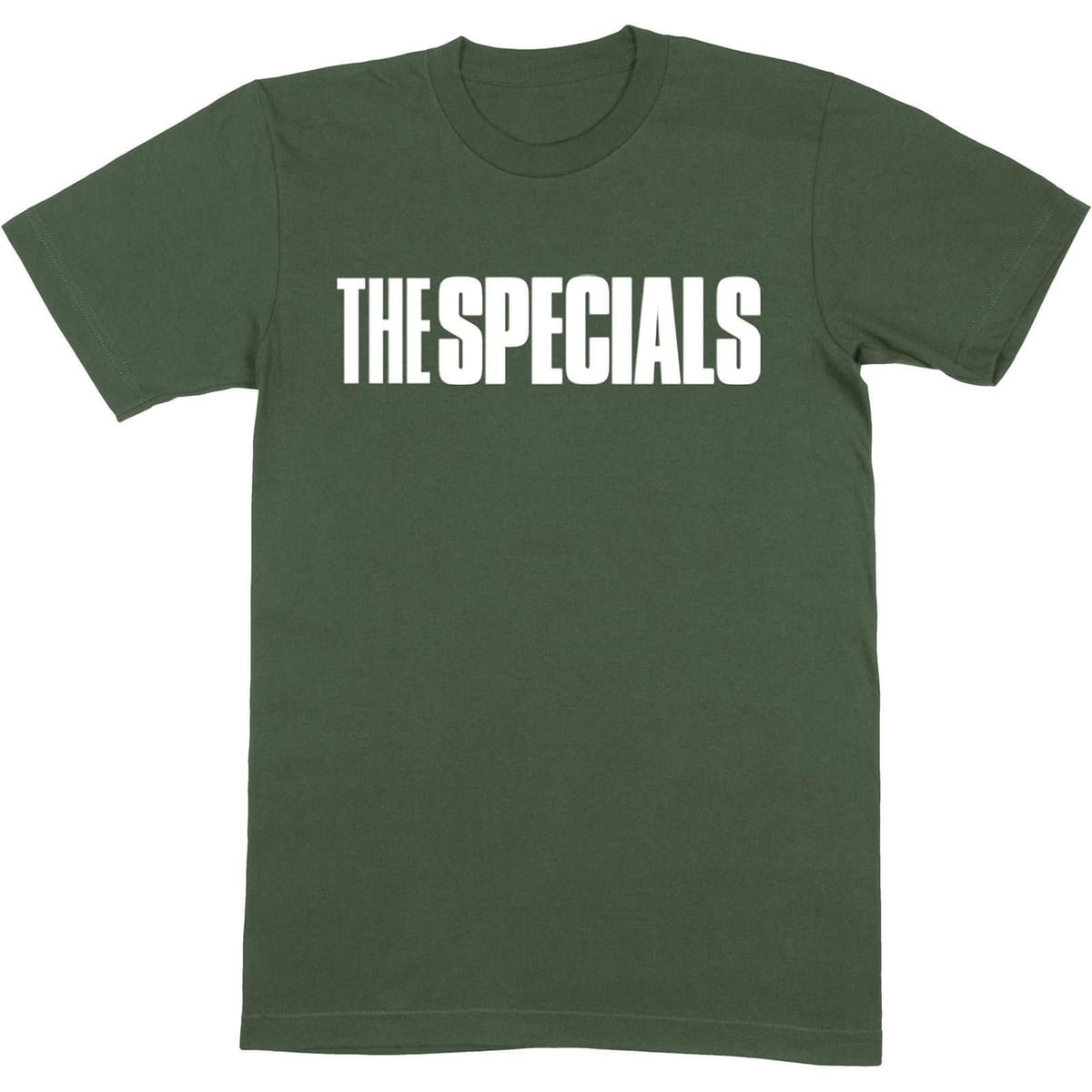 The Specials The Specials Men's Logo Cotton T-Shirt in Green - 1