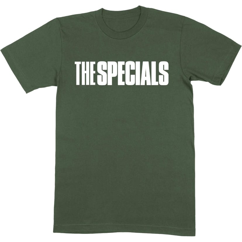 The Specials The Specials Men's Logo Cotton T-Shirt in Green - 1