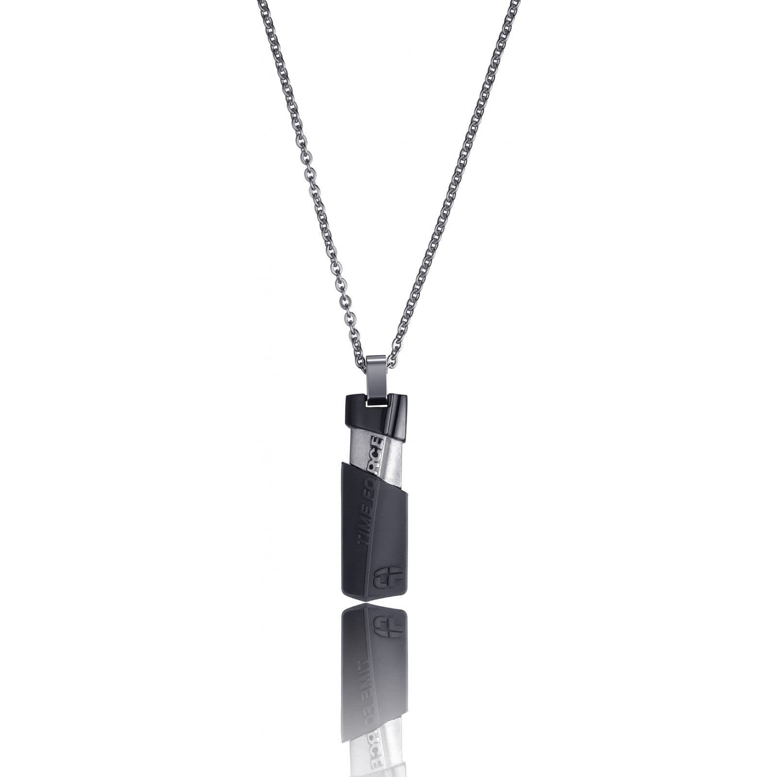 Time Force Time Force Men's TS5113CS Necklace in Silver