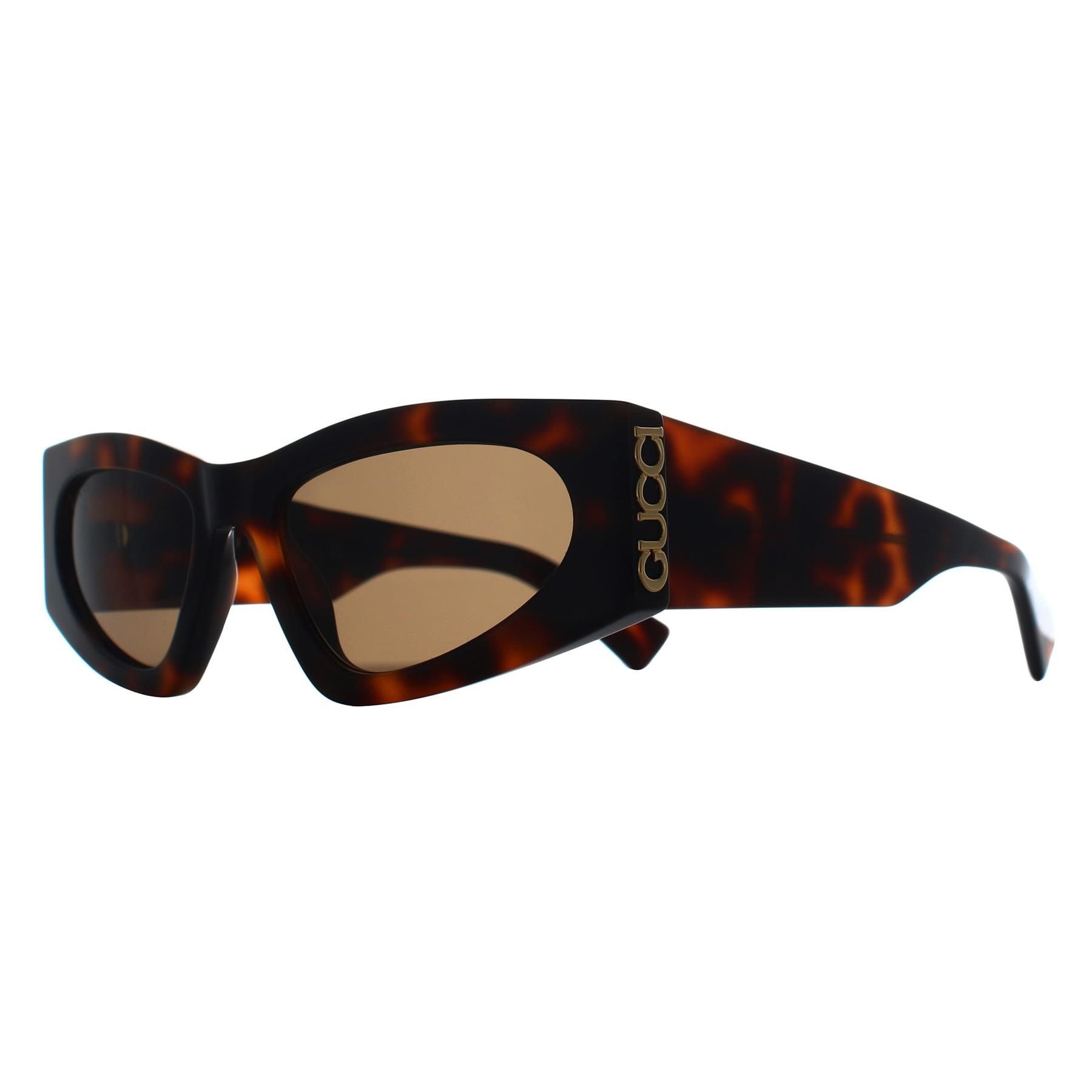 Gucci Gucci Women's Rectangle Havana Brown GG2040S - 2