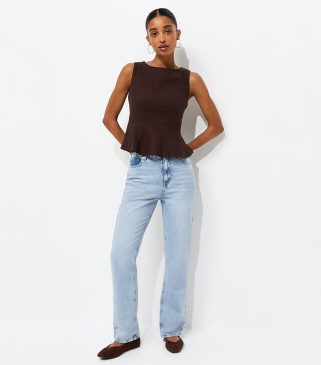 New Look Women's Blue Anica Straight Leg Jeans New Look - 2