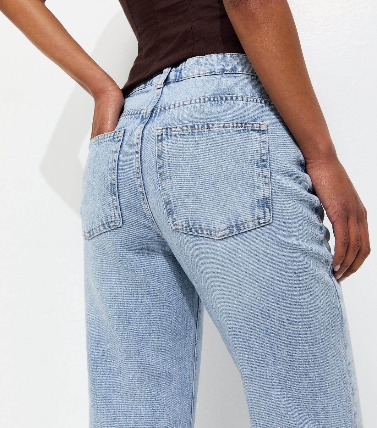 New Look Women's Blue Anica Straight Leg Jeans New Look - 4