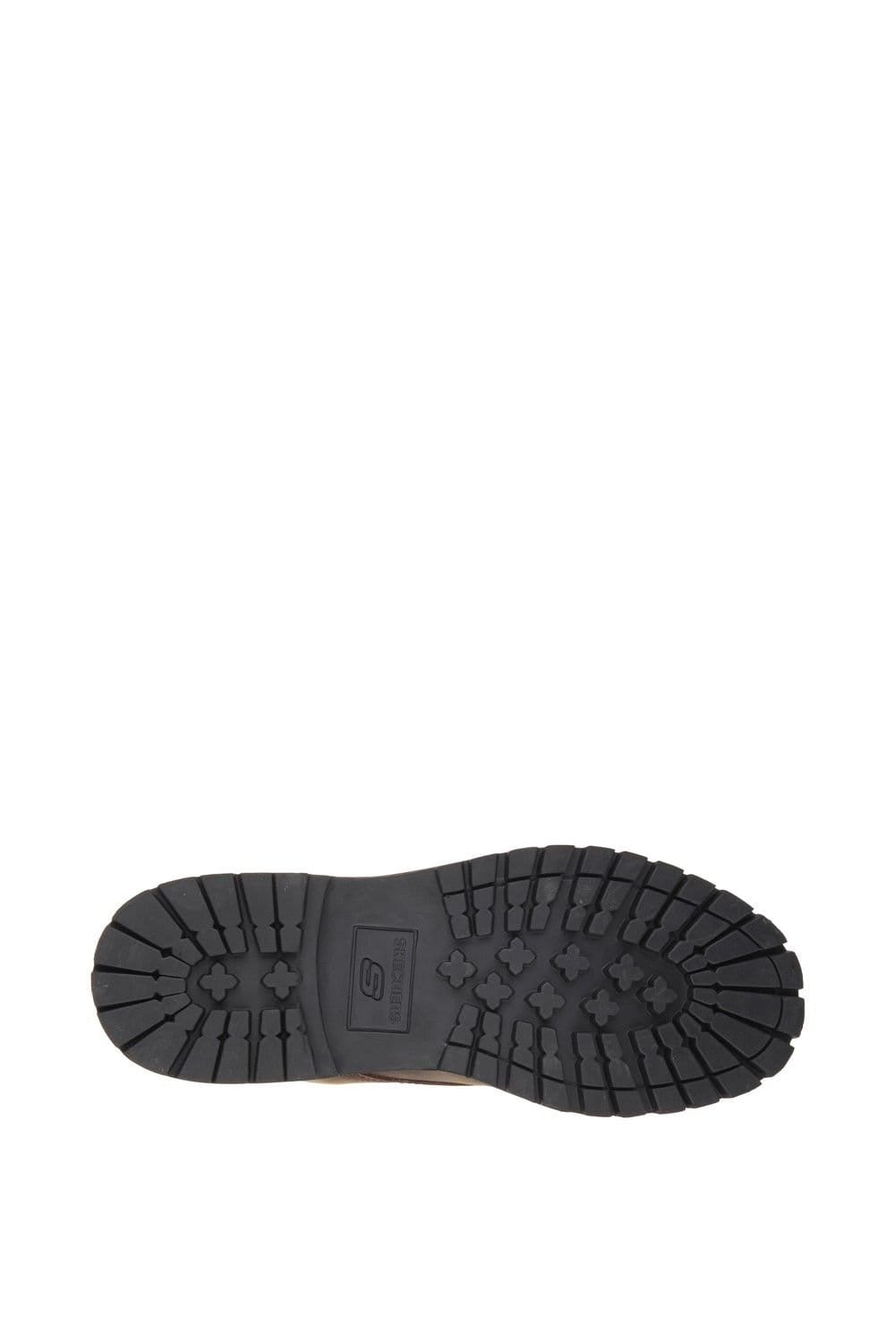 Skechers Skechers Men's 'Tom Cats' Leather Shoes in Dark Brown - 4