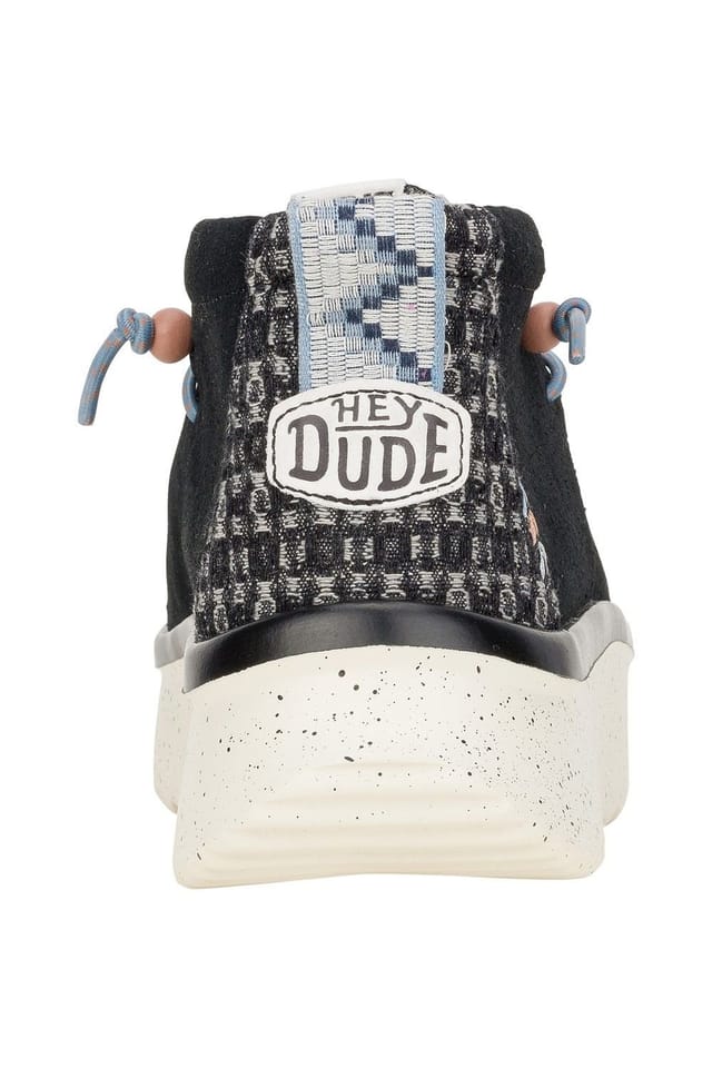 Hey Dude Hey Dude Women's Wendy Peak Hi Suede Ankle Boots in Black - 2