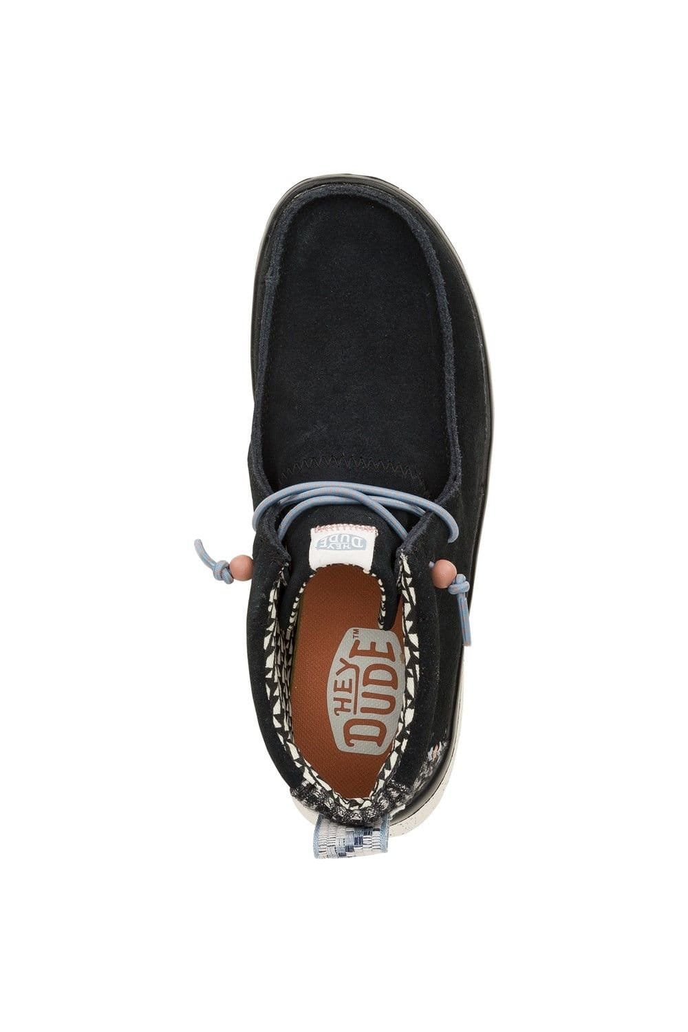 Hey Dude Hey Dude Women's Wendy Peak Hi Suede Ankle Boots in Black - 4