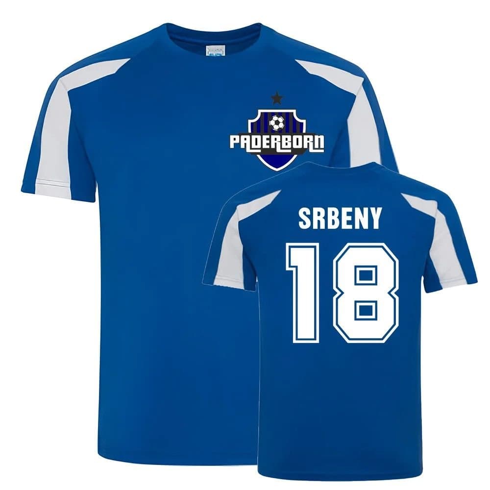SC Paderborn SC Paderborn Men's Dennis Srbeny Paderborn Sports Training Jersey in Blue
