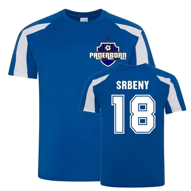 SC Paderborn SC Paderborn Men's Dennis Srbeny Paderborn Sports Training Jersey in Blue - 2
