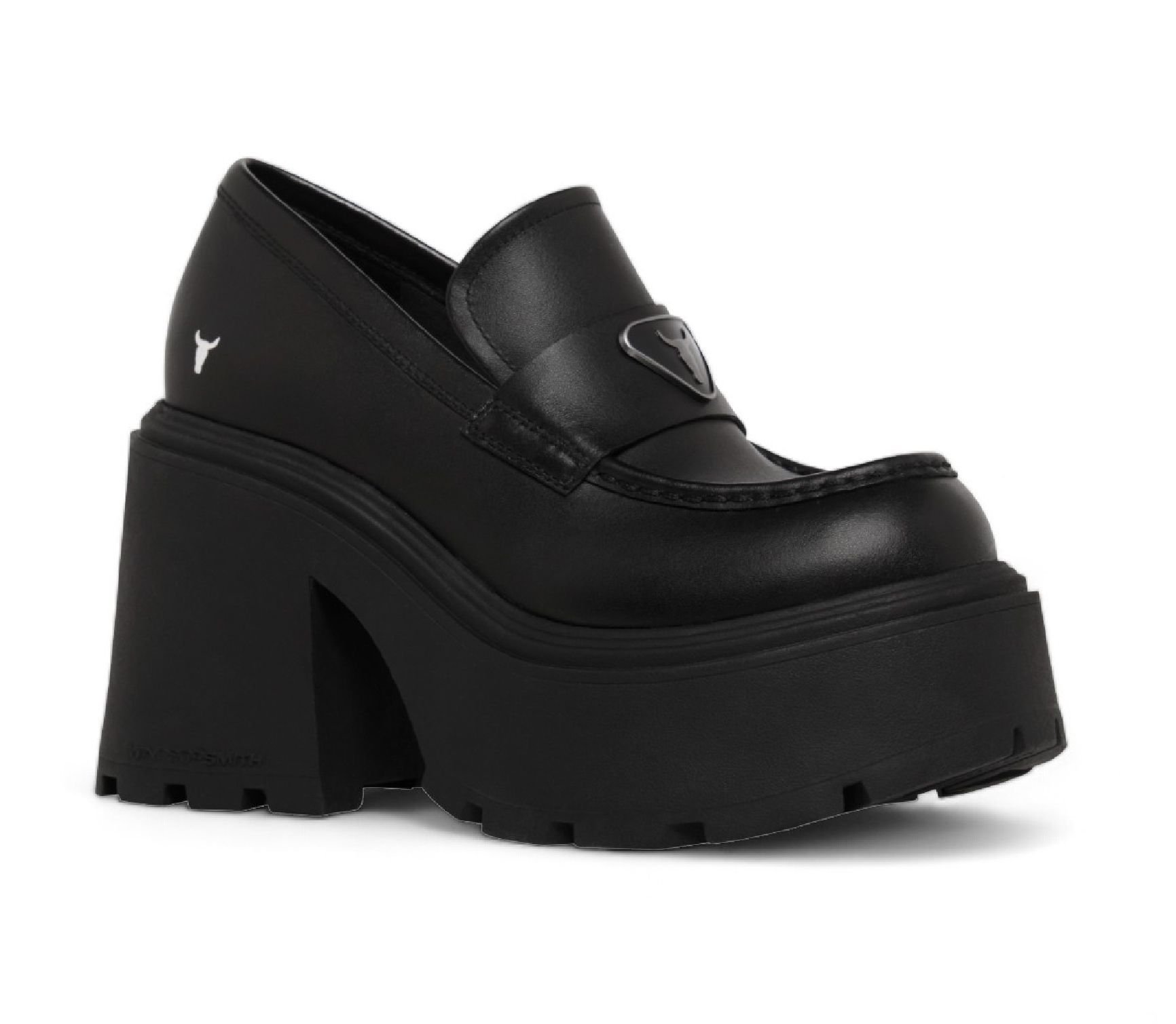 Windsor Smith Windsor Smith Women's Leather Platform Shoes - Spolied in Black - 3