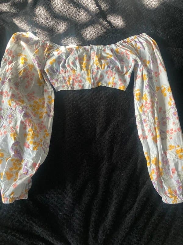 SABO SABO Cottagecore Floral Top
