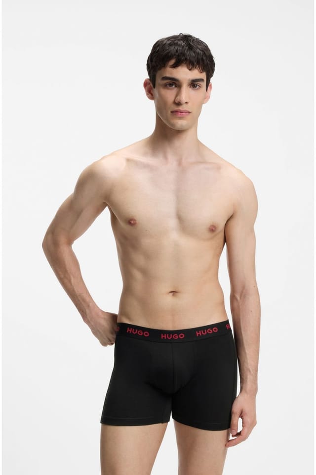 HUGO Hugo Men's Boxerbr Trplt Design Open Green - 2