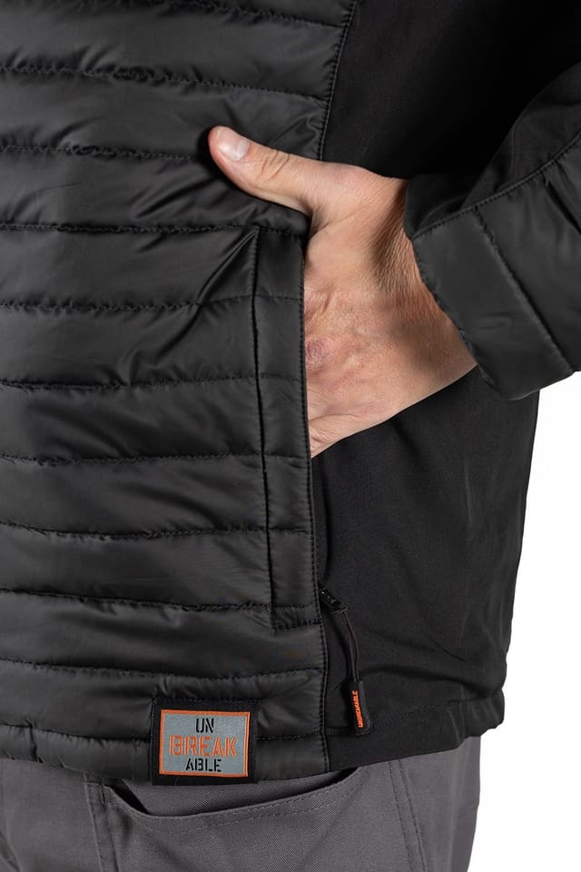 Unbreakable Unbreakable Men's Rutland Puffer Jackets in Black - 3