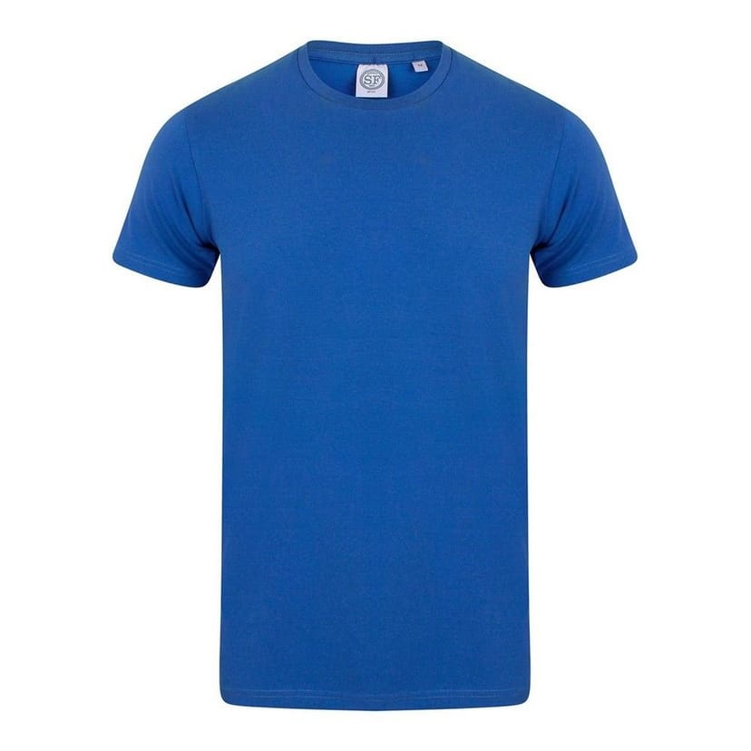 SF Men SF Men Men's Feel Good Stretch T-Shirt in Blue - 1