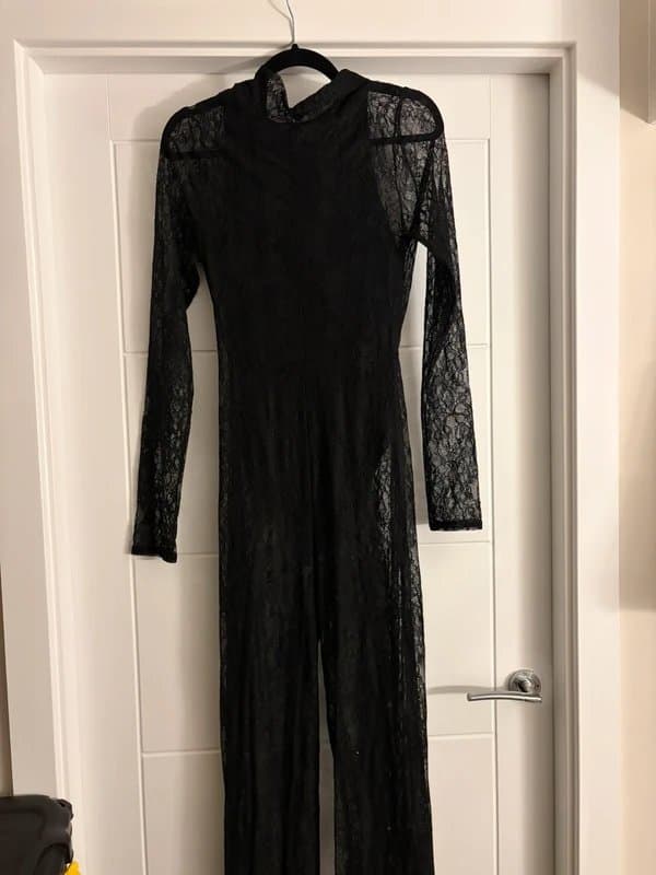 ASOS ASOS Black lace jumpsuit