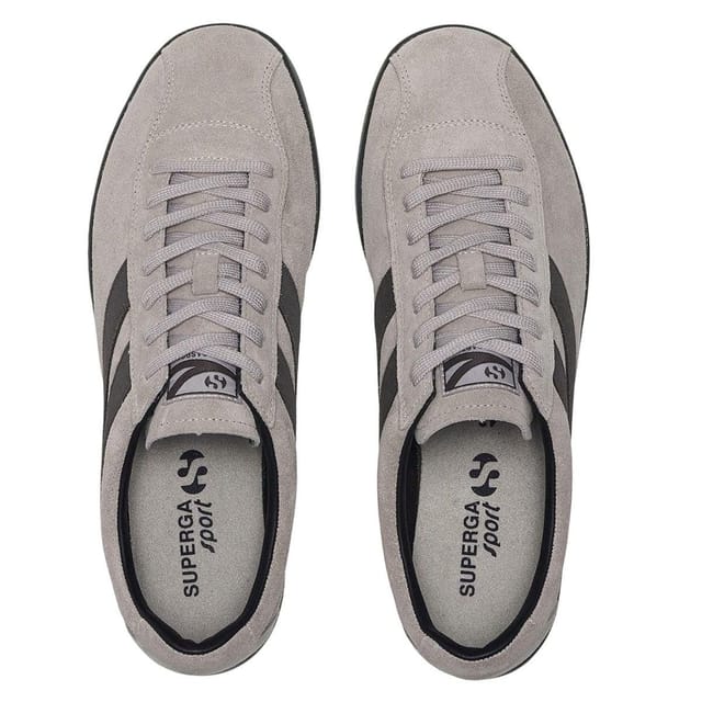 Superga Superga Men's 1960 Capri Suede Trainers in Grey - 3