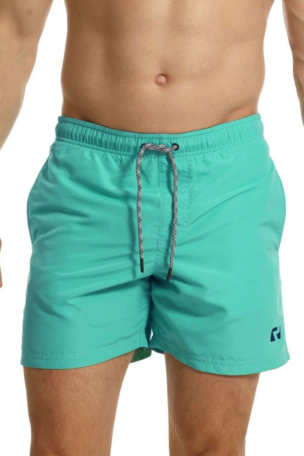 RIPT Essentials RIPT Essentials Men's Plain Swim Shorts in Turquoise