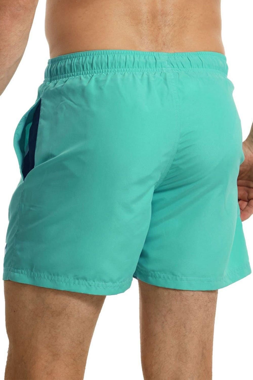 RIPT Essentials RIPT Essentials Men's Plain Swim Shorts in Turquoise - 3