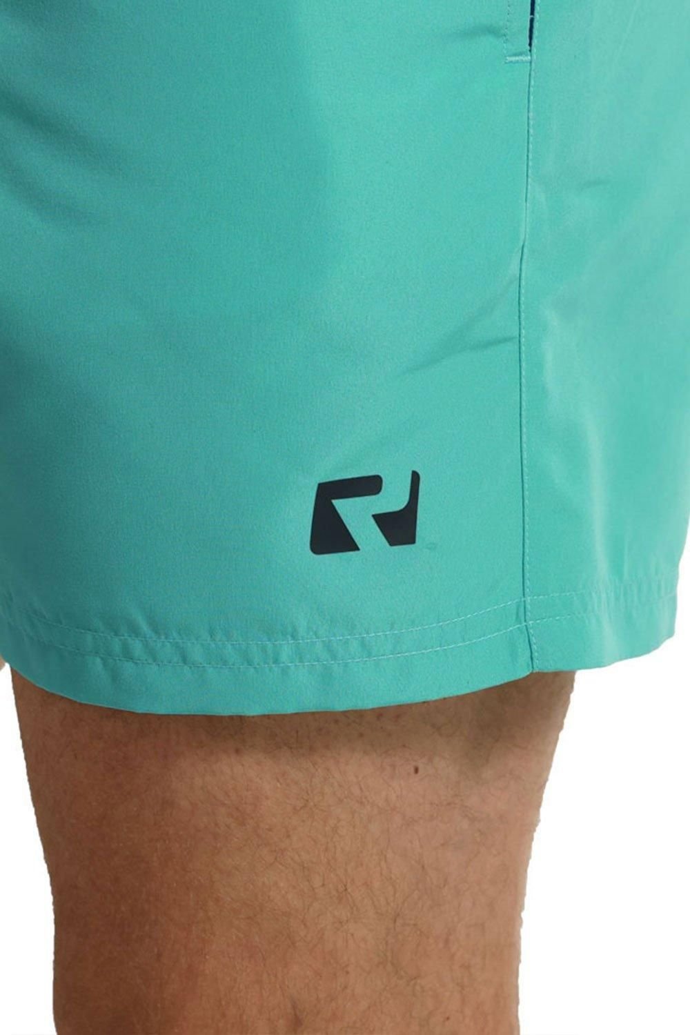 RIPT Essentials RIPT Essentials Men's Plain Swim Shorts in Turquoise - 4