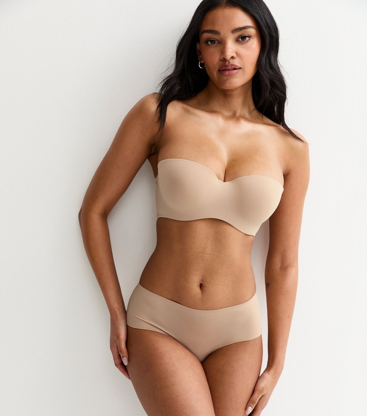New Look Women's Tan DD+ Microfibre Multiway Strapless Bra New Look - 3